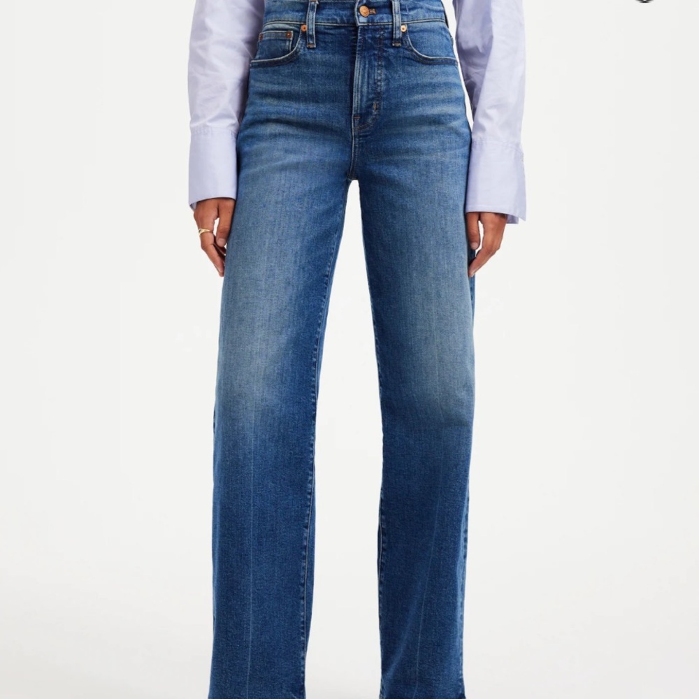 Madewell The Perfect Vintage Wide Leg Jeans  ￼